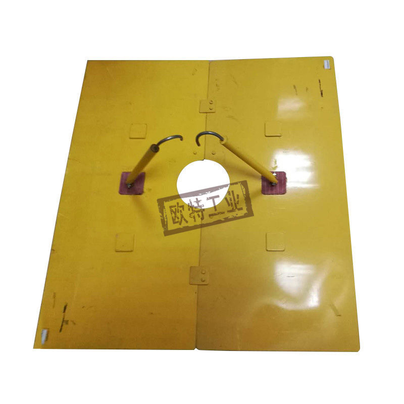 黄色电气操作防护板绝缘挡板杆顶挡板高压防触电刀闸挡板