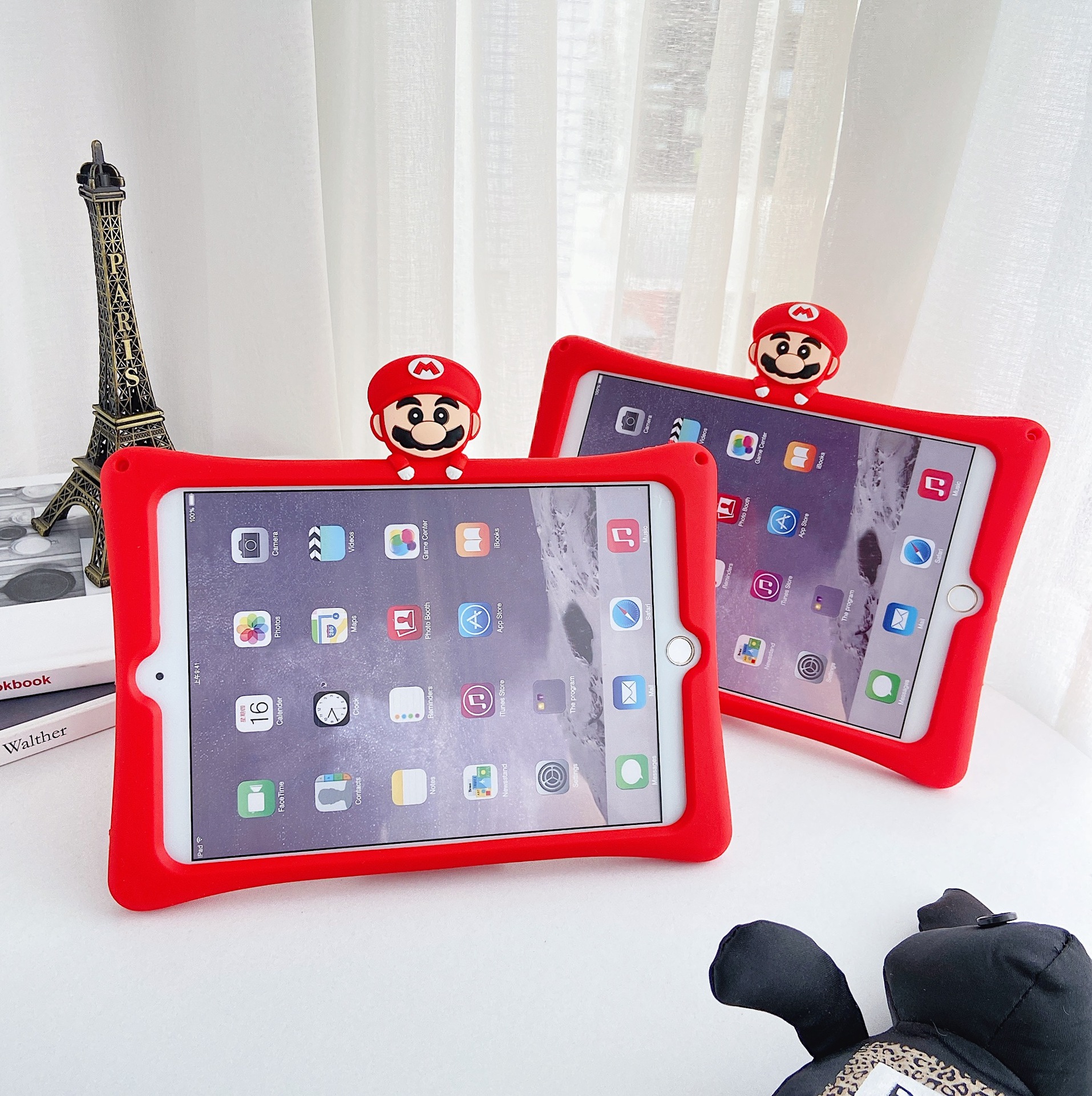 卡通可爱2018新ipad air2保护套pro平板mini5硅胶套迷你1/3/4软壳