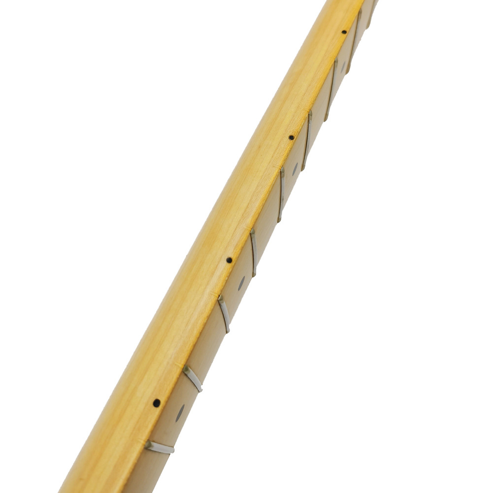 亮光22品st电吉他琴颈柄枫木指板ststratstratocaste带背中线