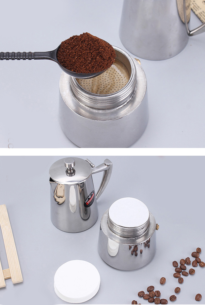 浙江厂家圆形咖啡过滤纸 圆形摩卡壶用咖啡滤纸 丸型过滤纸