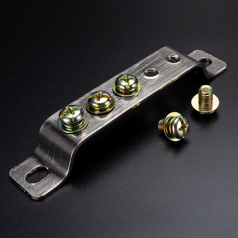 零排地排接线端子3 5五7七十位10孔铜排零线地线接线柱接地零排子