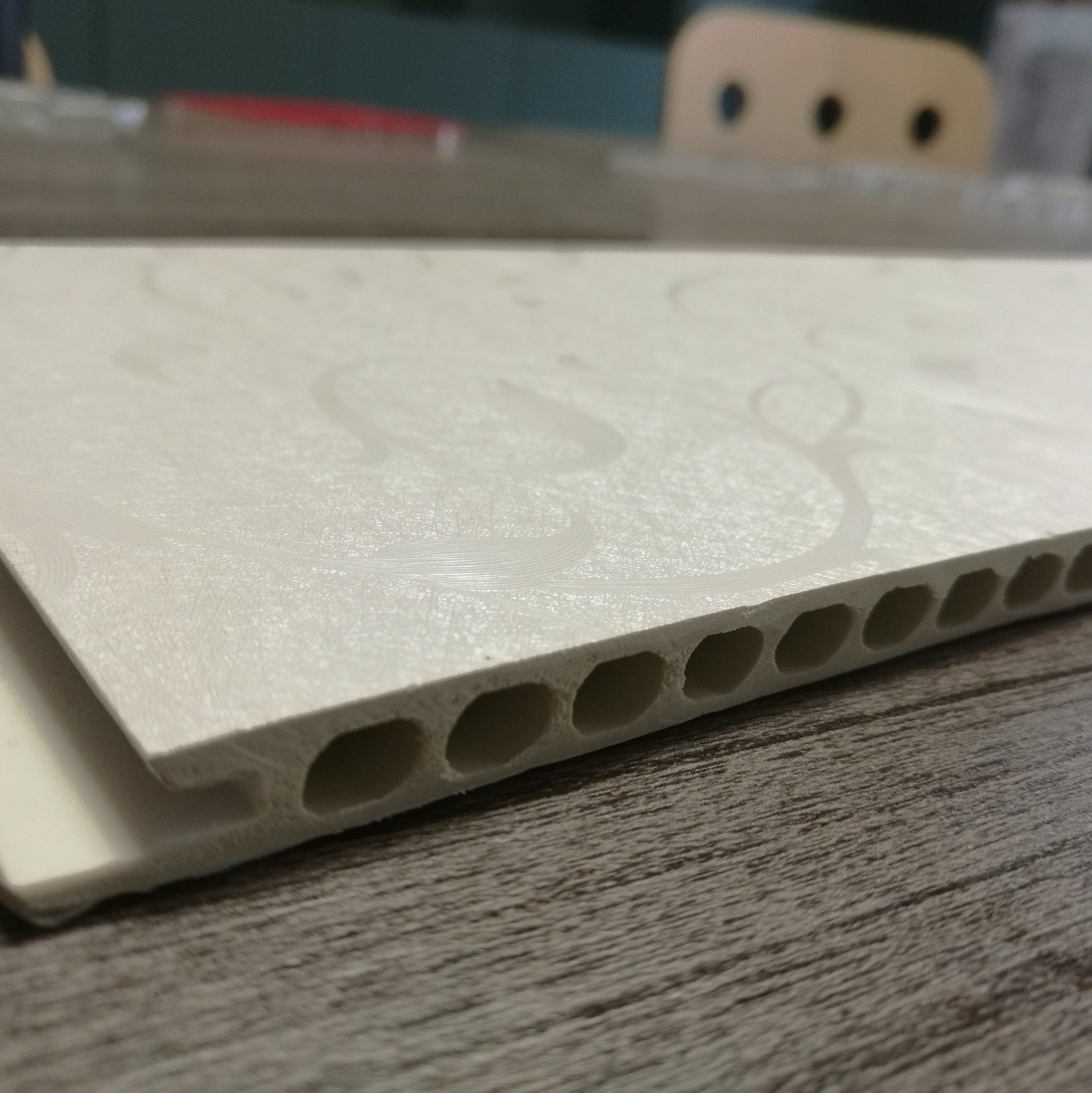 厂家直销集成墙面板竹木纤维pvc扣板墙板