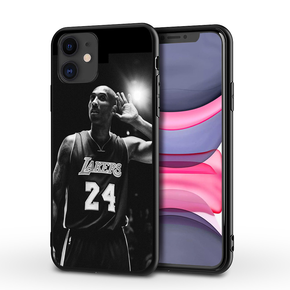 适用iphone12黑曼巴苹果x科比手机壳black mamba kobe phone case