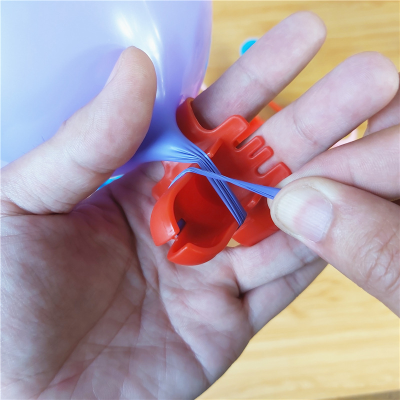 乳胶气球打结器 绑气球工具品 婚礼生日派对装饰布置气球打结神器