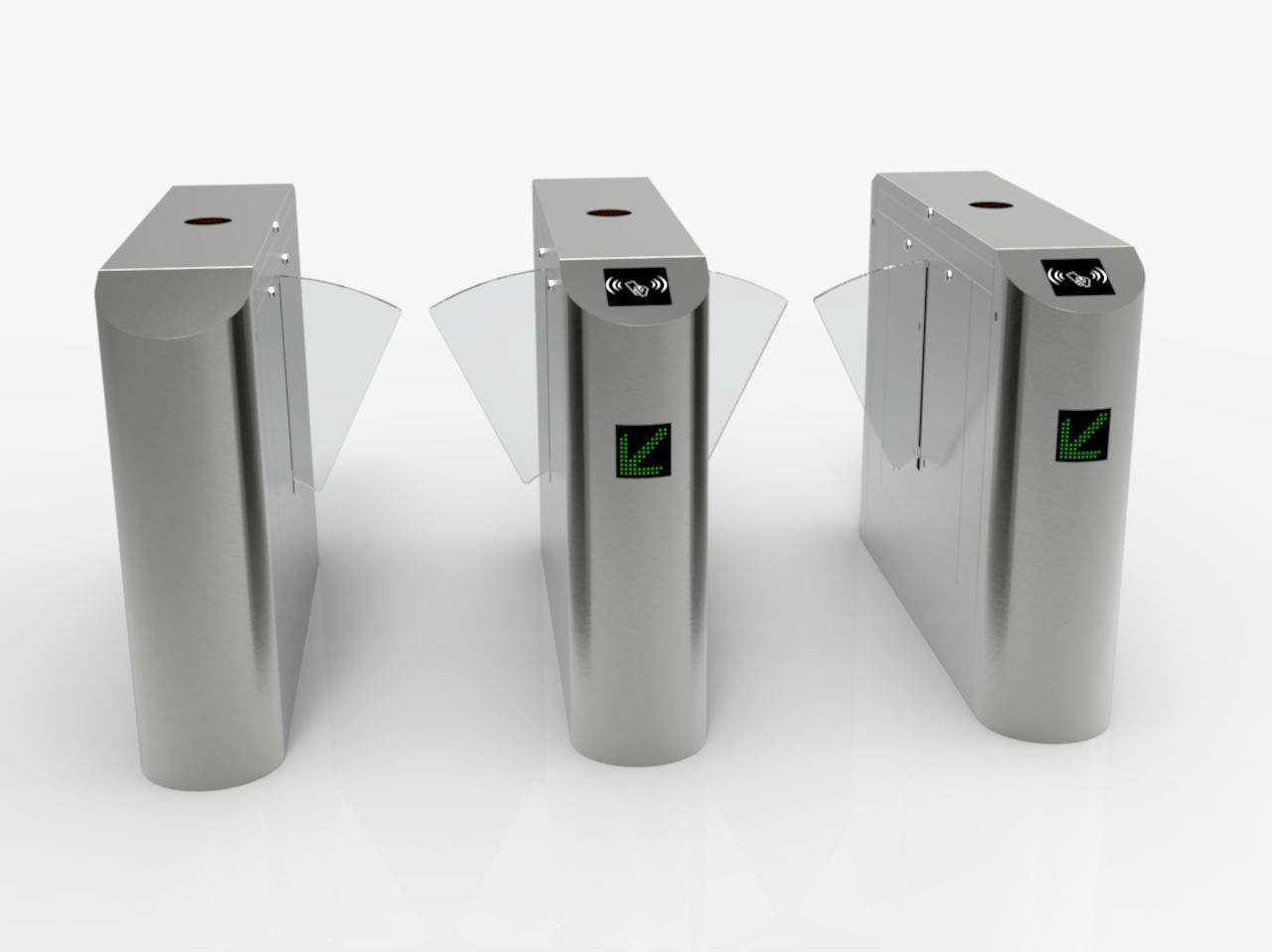 防夹软翼翼闸幼儿园学校软翼闸机游乐场乐园泡沫棉翼门闸机可定制