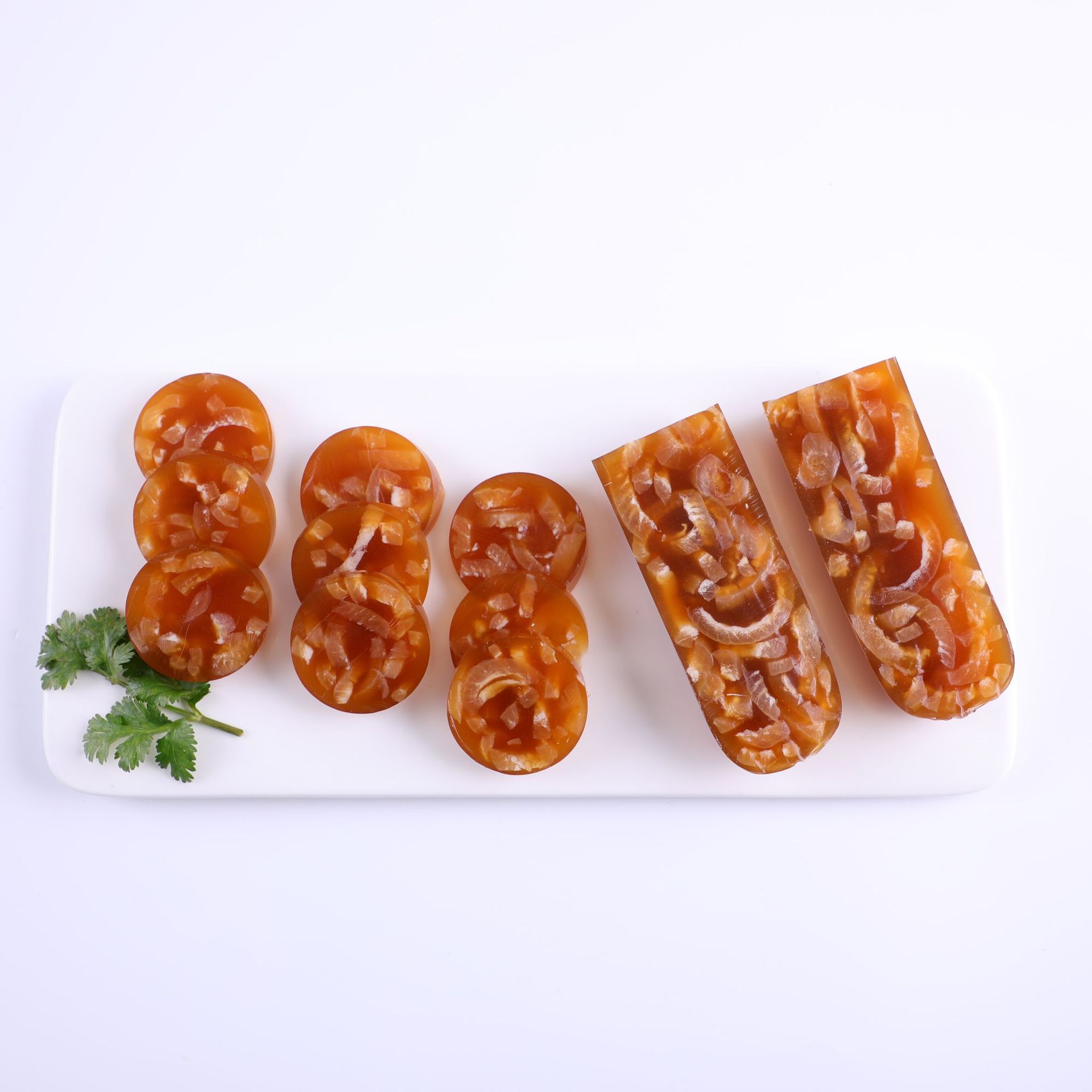 青岛厂家批发水晶肉皮肠 美味肉皮肠 小吃零食下酒菜 开袋即食