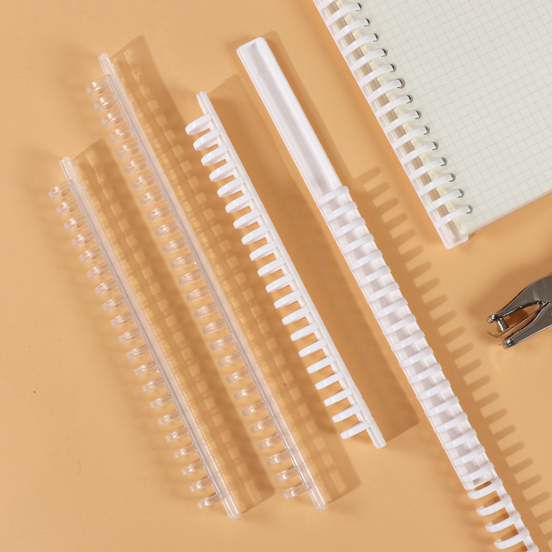 diy抽杆活页夹笔记本配件抽拉式活页本夹子活页纸收纳封面a5b5
