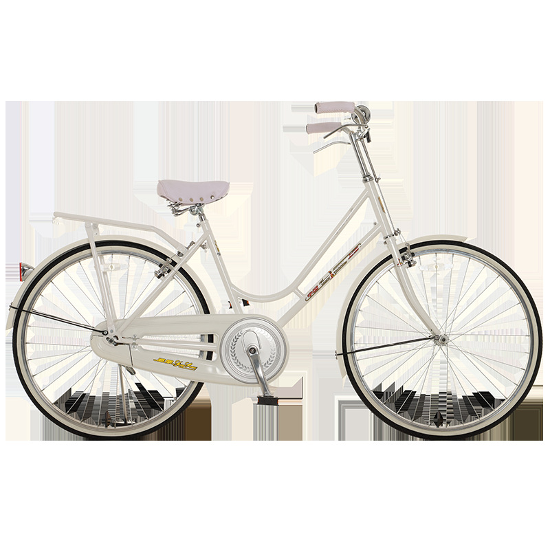 凤凰怀旧老款大梁自行车26寸轻便普通成人男女老式城市复古通勤车