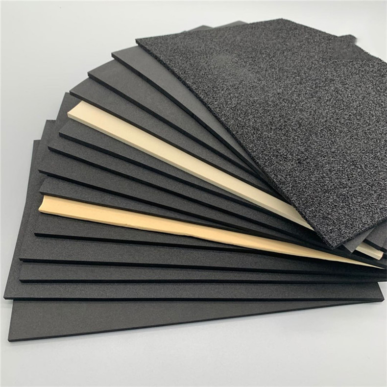 厂家供应氯丁橡胶cr泡绵片材卷材材料 阻燃隔热密封条 服装潜水料