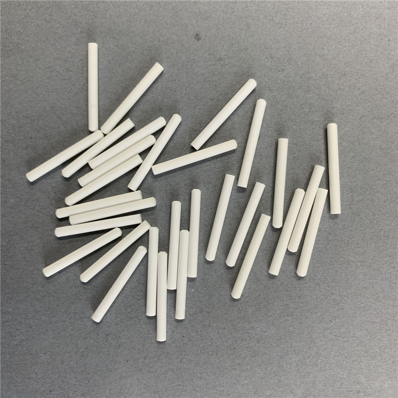 尺寸定制 耐磨 95% 氧化铝陶瓷棒 笔形95瓷棒