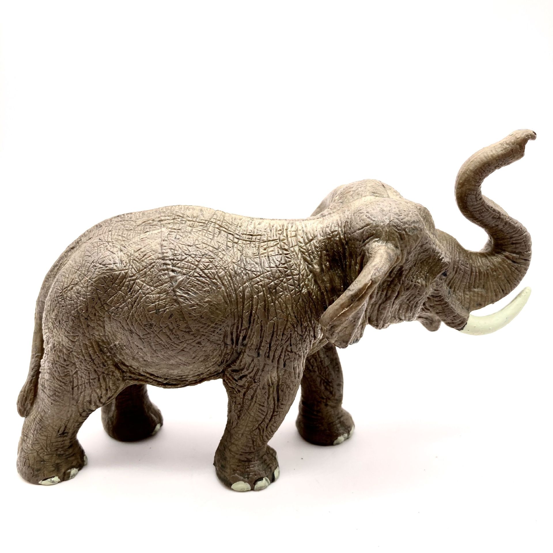 跨境仿真野生动物模型大象非洲大象公象小象模型儿童实心玩具摆件