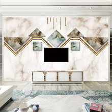 北欧简约现代抽象大理石纹客厅电视沙发卧室背景墙纸壁画墙布壁纸