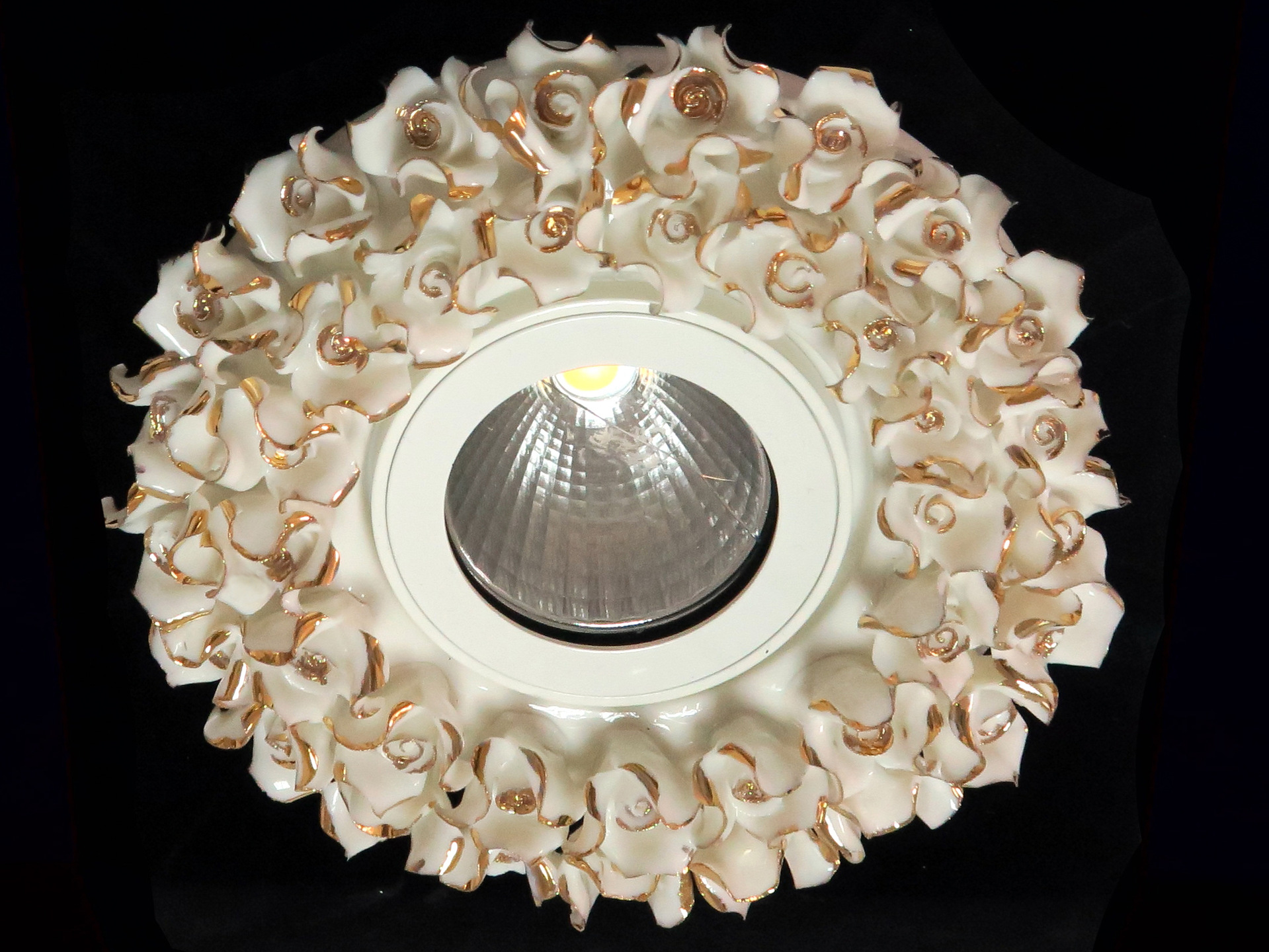 专业定制陶瓷灯罩灯饰配件吊灯餐吊灯天花灯壁灯