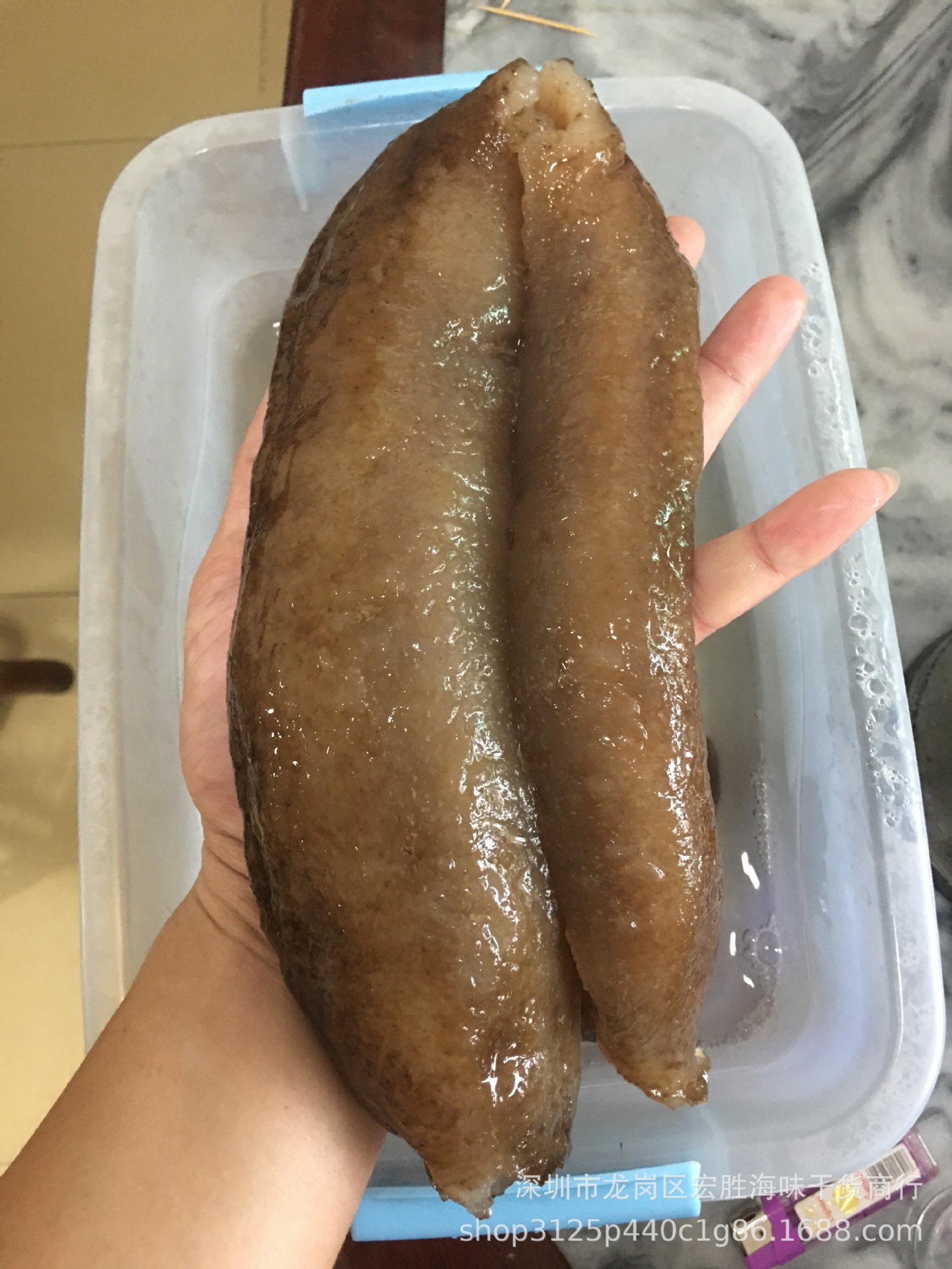 深海天然乌圆参乌仁参 小岛野生大乌参 淡干海参干货5到10头一斤