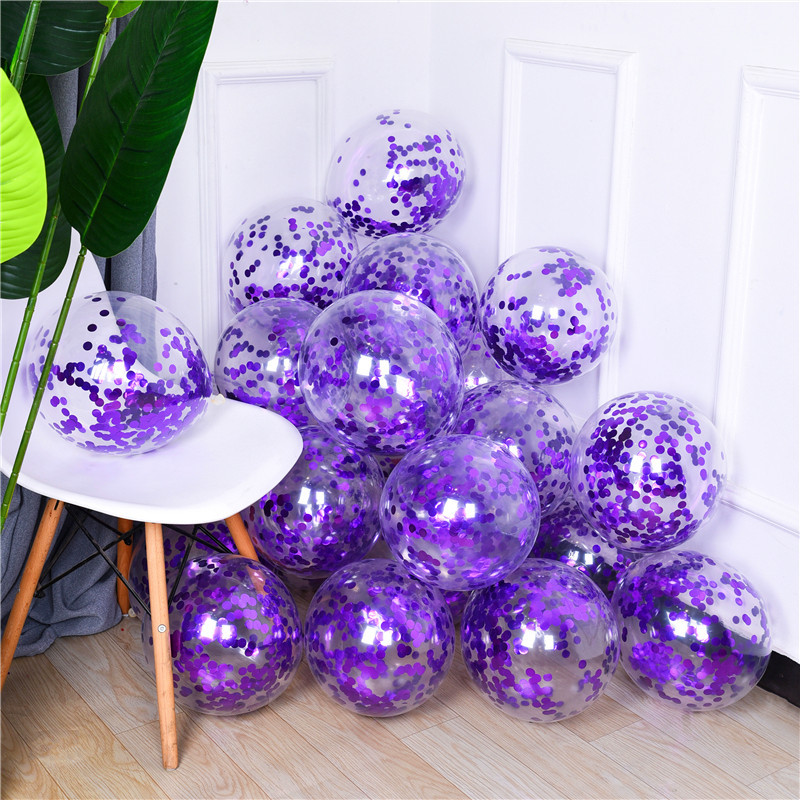 Internet Celebrity Sequined Balloon Birthday Party Lying Body Children Adult Proposal Decoration Romantic Wedding and Wedding Room Scene Layout