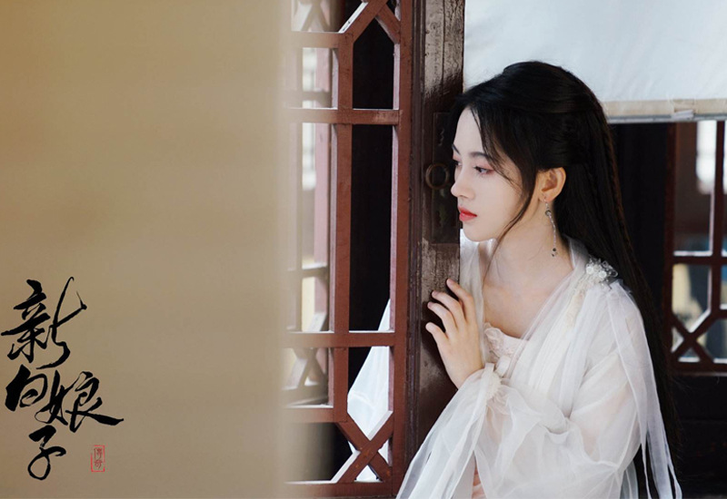 白娘子鞠婧祎同款芸溪汉服白色超仙飘逸仙女古装襦裙薄纱仙气服装