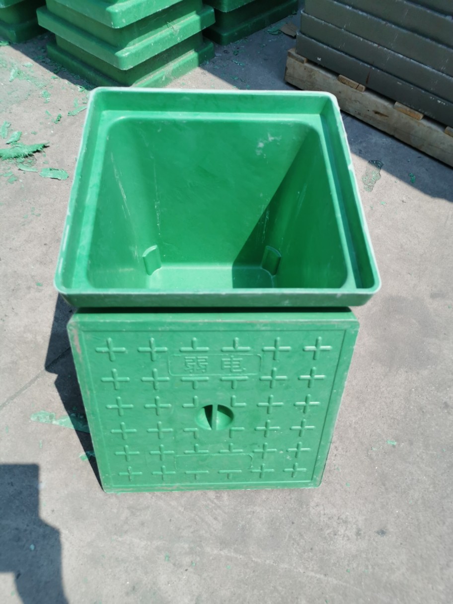 成品手孔井树脂复合一体式穿线窨弱电井路灯电缆检查井过线井