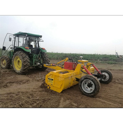 激光土地整平机 多功能农田整平机 3米卫星平地机