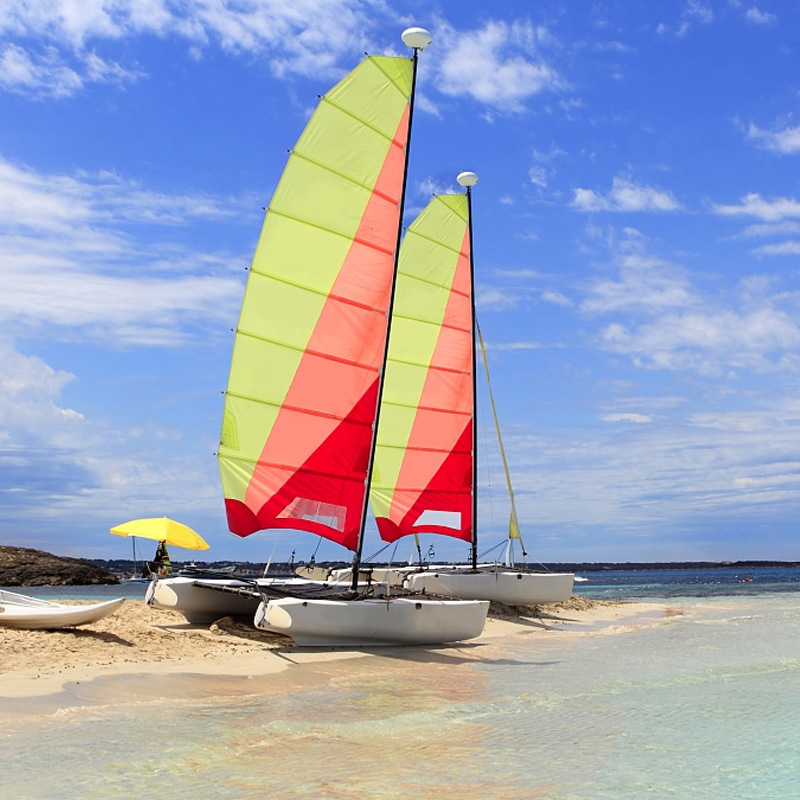 hobie16getaway双体帆船旅游水上自行车游艇快艇钓鱼艇珐伊冲锋舟