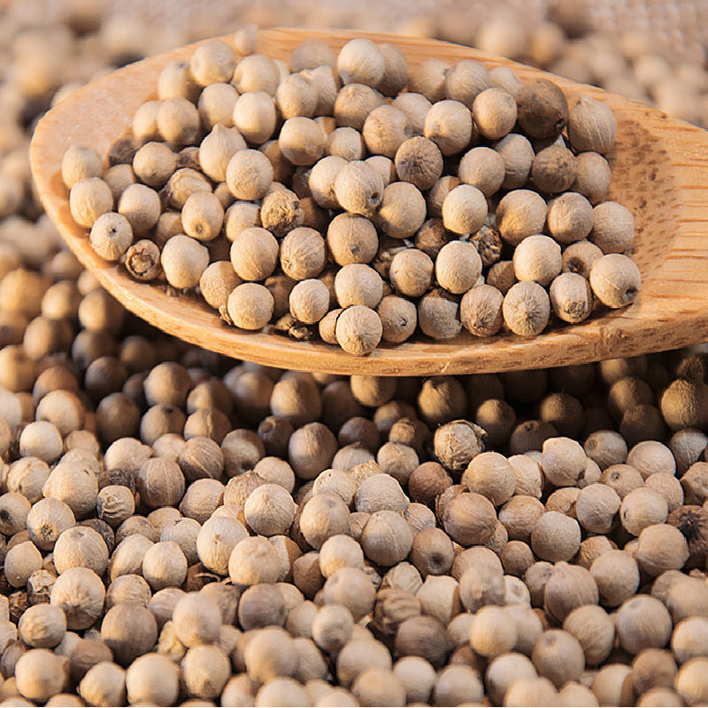 白胡椒baihujiao产地海南省琼海市6月产新35元每公斤包邮白胡椒