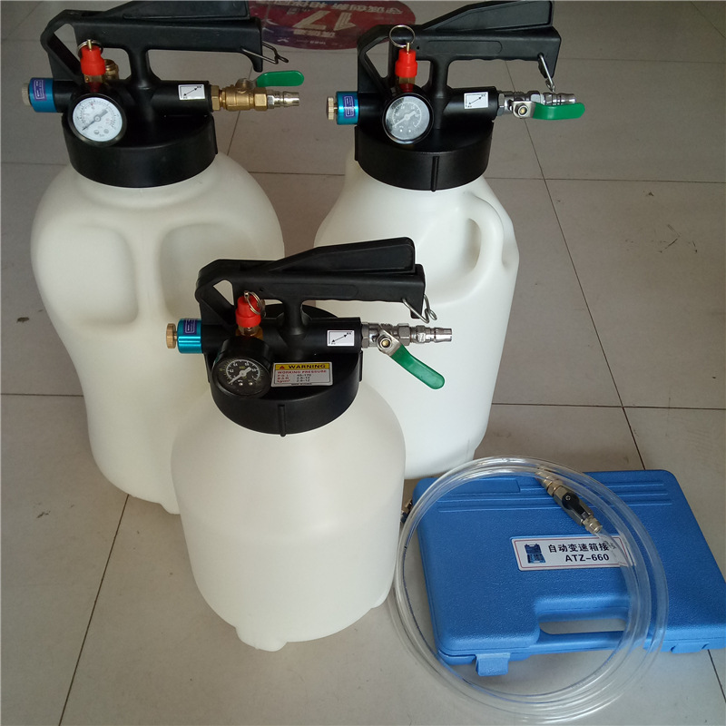 10升气动变速箱加油机 气动抽油机汽车atf自波箱快速换油机