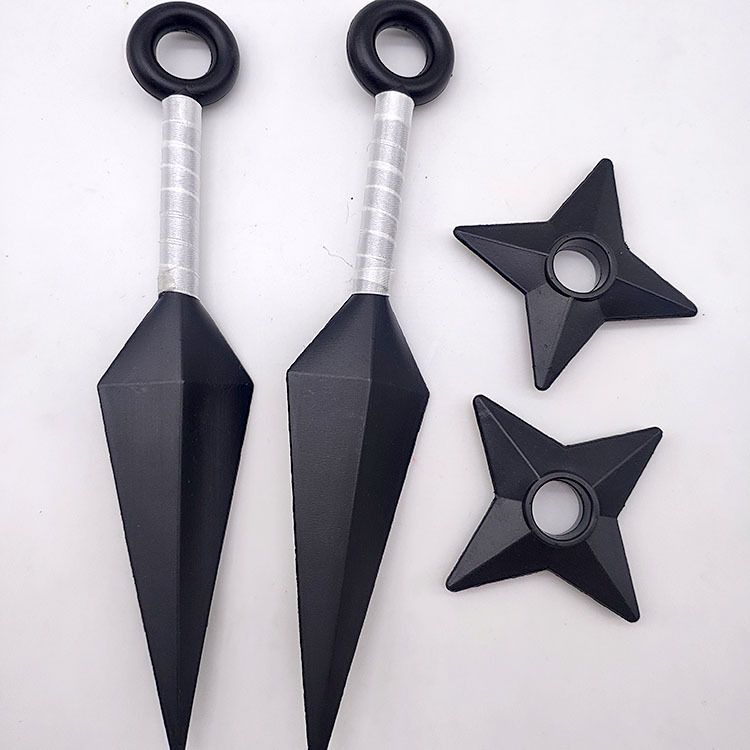 旗木卡卡西cosplay 火影忍者 忍者兵器 塑料飞镖 忍者飞标-阿里巴巴