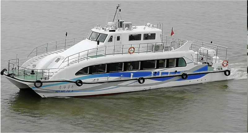 海上休闲度假豪华双层游艇景区公园湖里观光游览船水上设备摩托艇