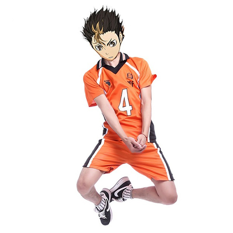 厂家直销乌野高校球衣cosplay服装运动服haikyuu 排球少年cos服