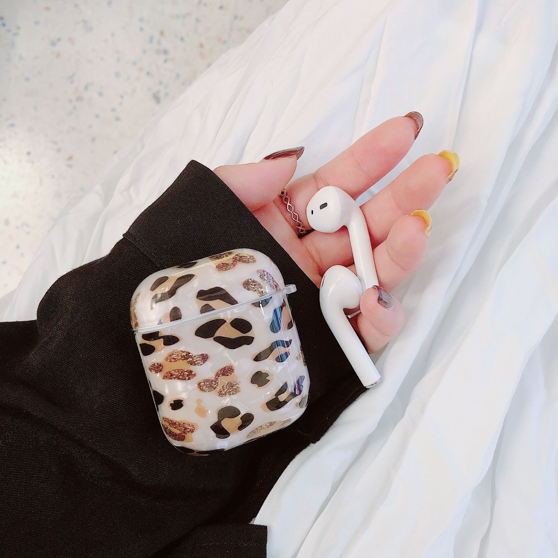 imd贝壳纹airpods pro耳机套厂家批发适用苹果二代耳机保护套定制