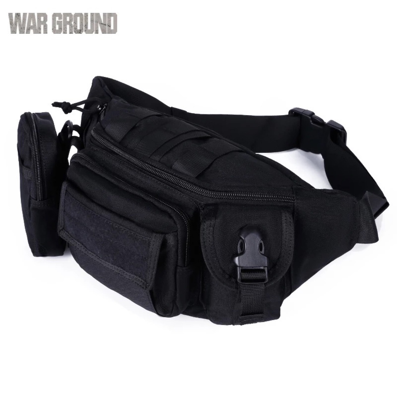 亚马逊爆款多功能户外战术迷彩腰包专业骑行防水腰包配件包收钱包