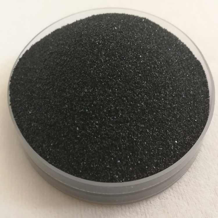 厂家现货专票供应10-120目开封亮黑砂建材耐磨地坪 除锈金刚砂