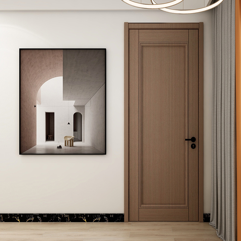 百顺邦零度干漆门实木复合环保免漆防腐轻奢室内卧室房间指接