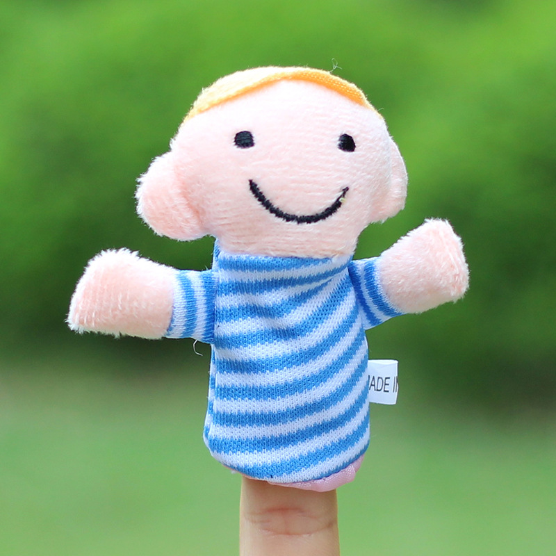 可爱迷你人物毛绒玩具一家六口家庭成员指偶娃娃工厂直营诚招分销