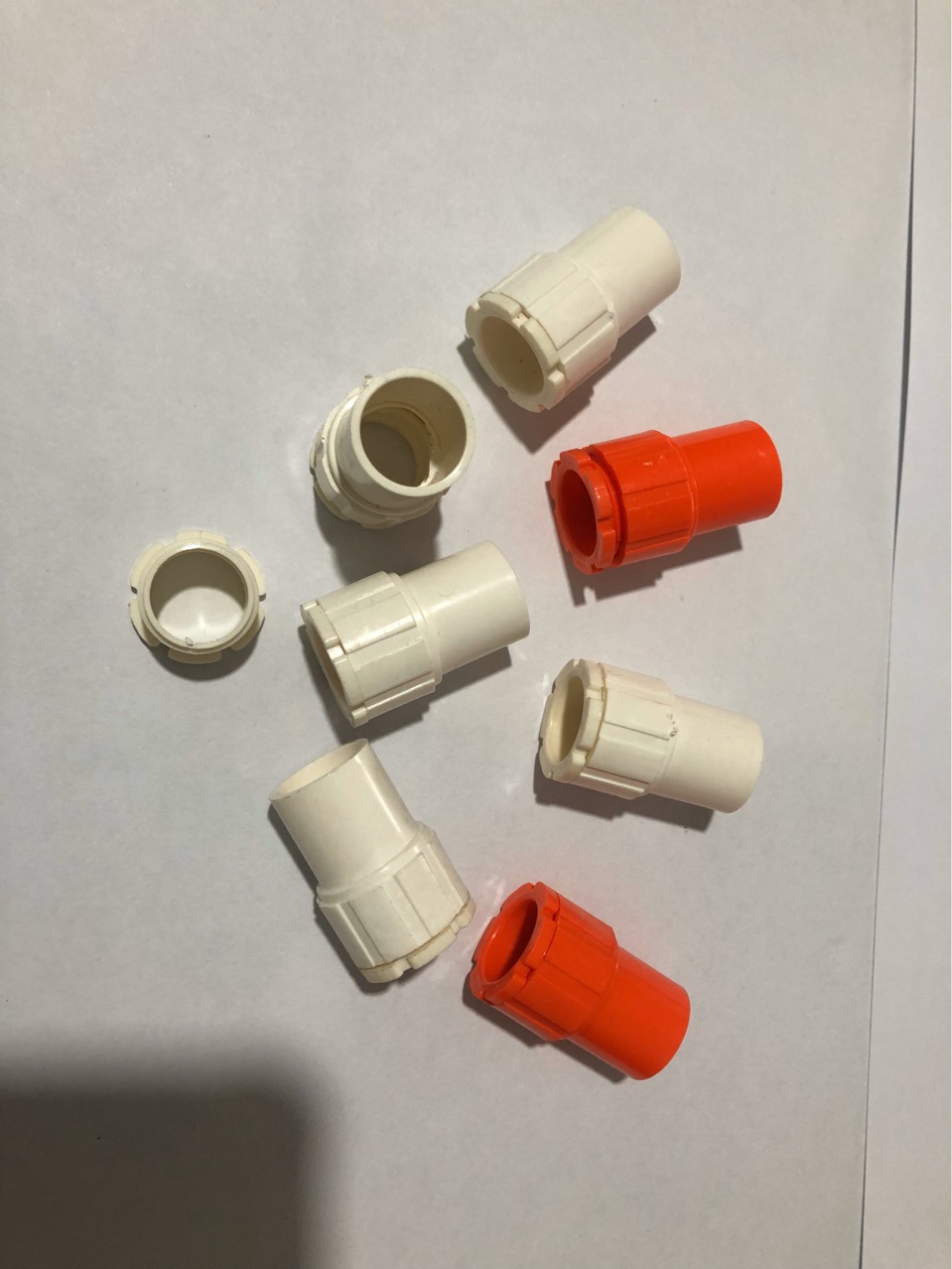 锁母锁扣加长型线盒锁母pvc塑料锁母