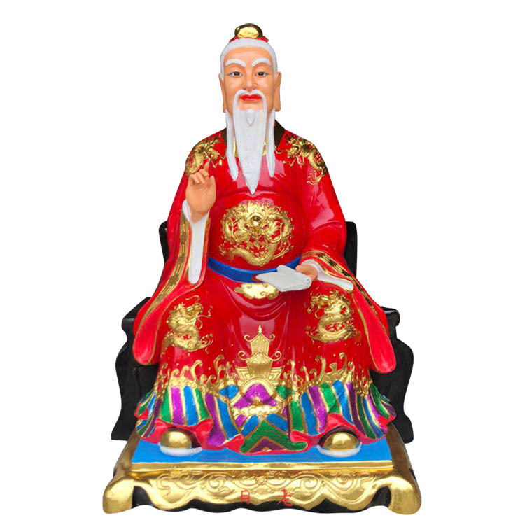 月下老人神像月老图片月婆图片树脂玻璃钢神像河南佛像厂