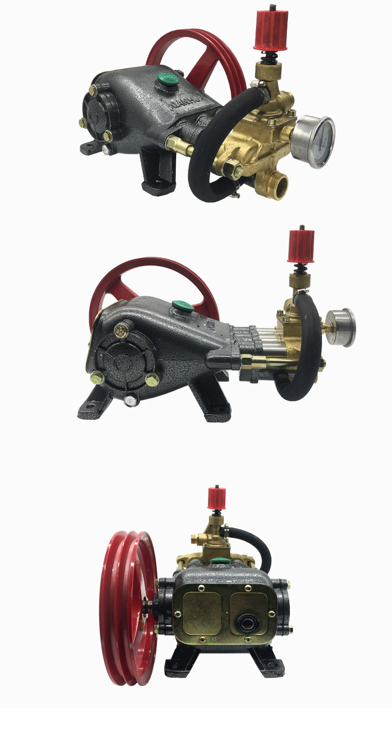 黑猫55/58洗车机配件大全清洗泵头铜块总成调压阀座密封圈回水