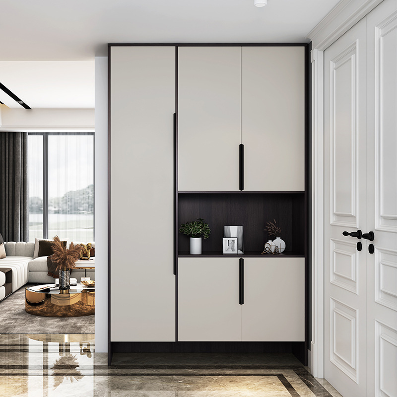鞋柜简约现代门厅柜玄关柜一体家用门口入户进门鞋柜过道大容量