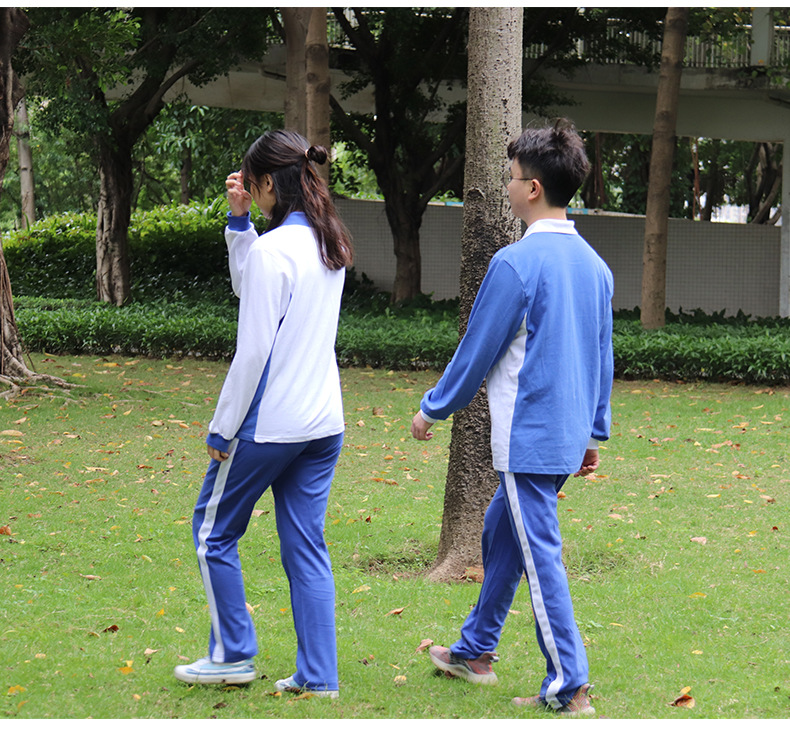 深圳中学春秋款校服男女款套装初高中校服中学生棉长袖上衣运动