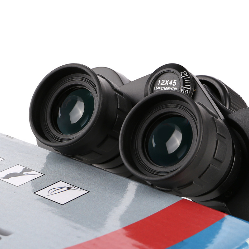博视乐 12*45高倍高清大目镜充氮防水望远镜 非红外微光夜视