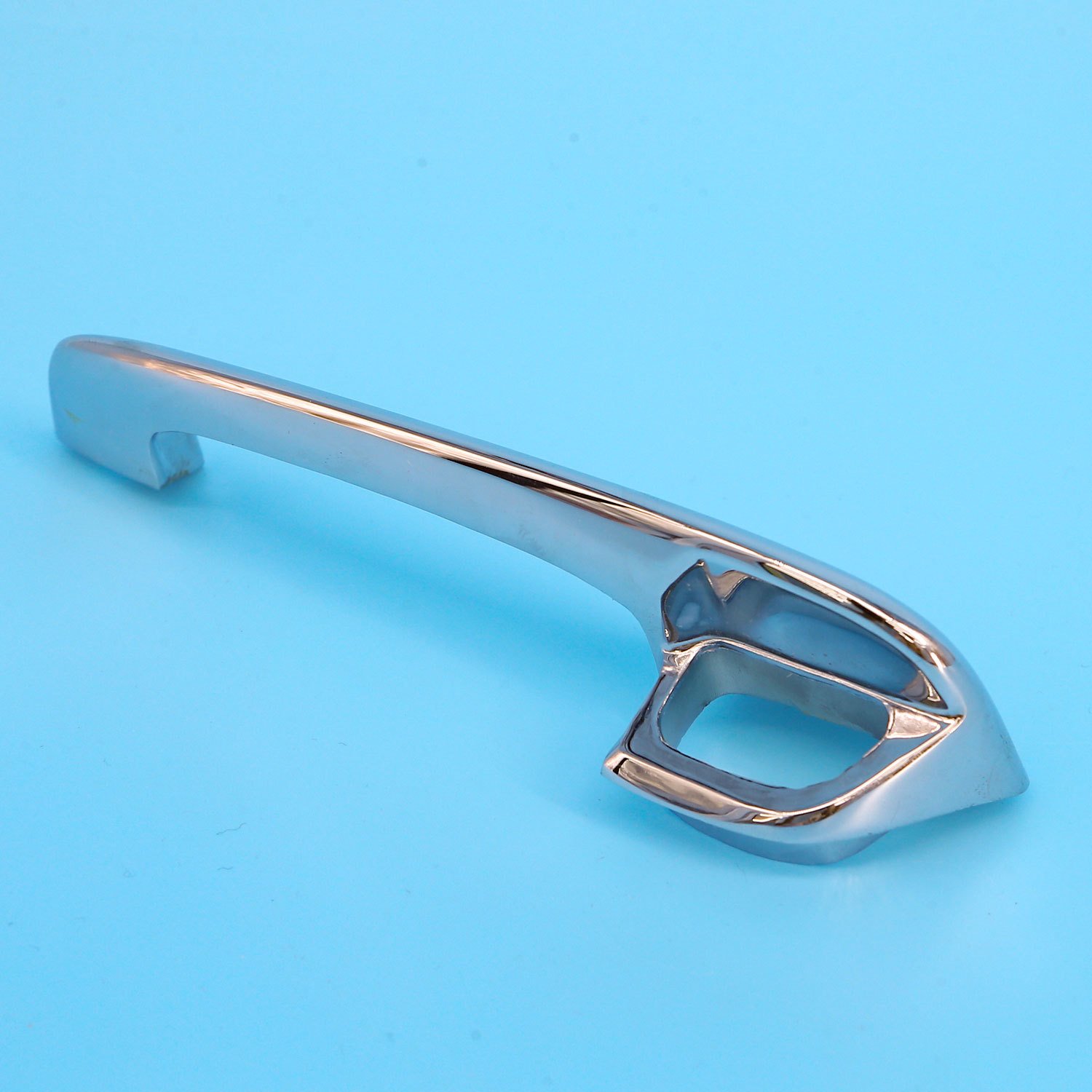 锌合金压铸把手汽车配件门拉手来图来样开模加工定制电镀工艺