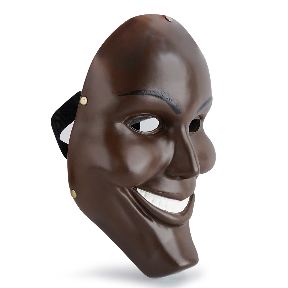 珍藏版人类清除计划god恐怖面具笑脸十字面具全脸面具树脂礼品