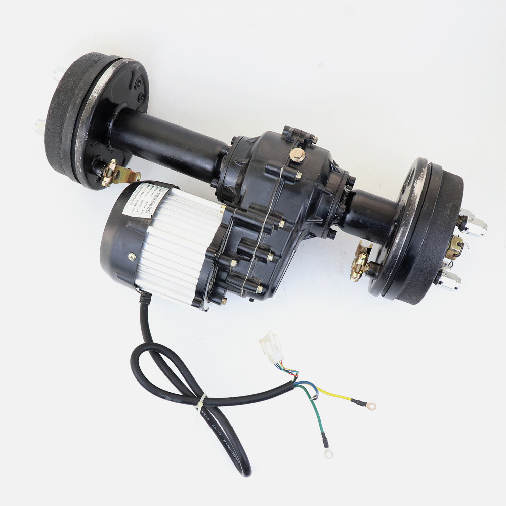 【后桥电机】短鼓刹分体容易安装大功率碟刹电动三轮四轮定制后桥