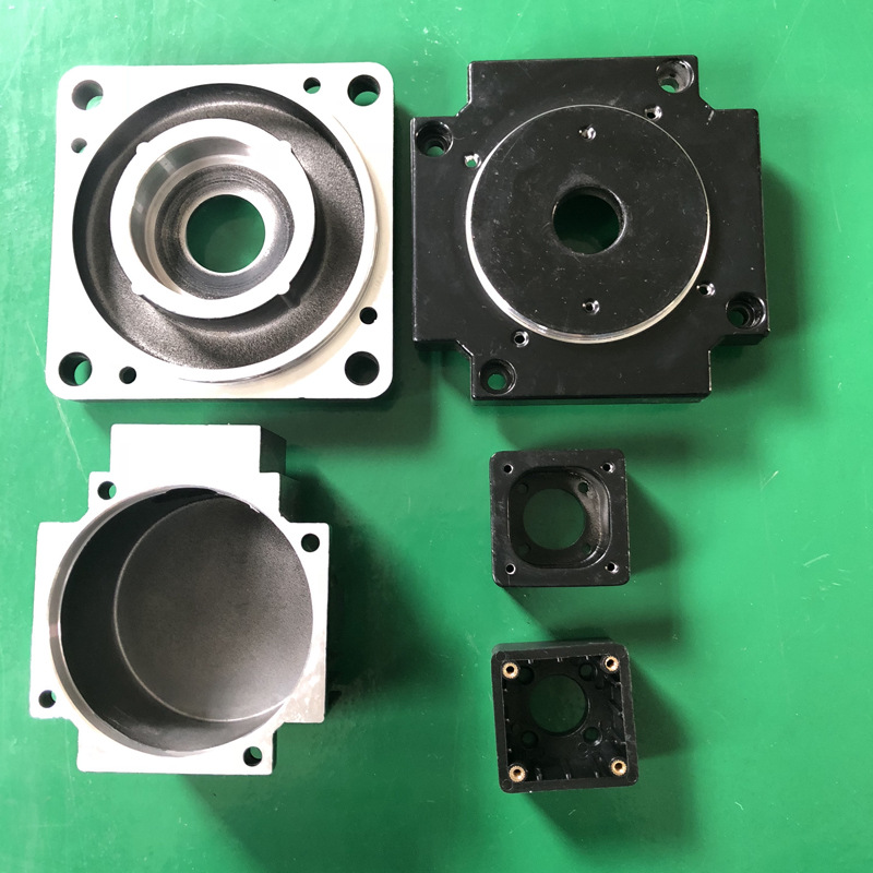 步进伺服电机端盖铝合金压铸精加工制作 支持来图定制
