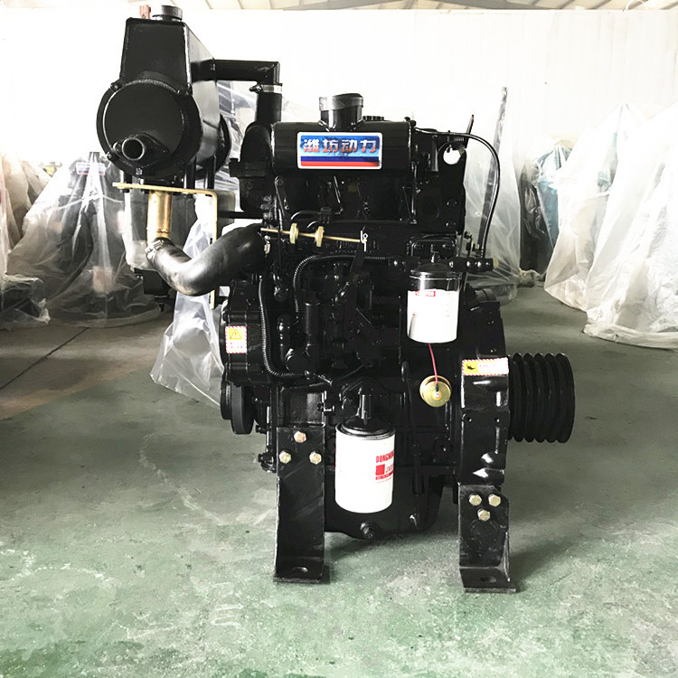 厂家销售潍坊华杰2110柴油机29kw40马力配套船用两缸双缸柴油机