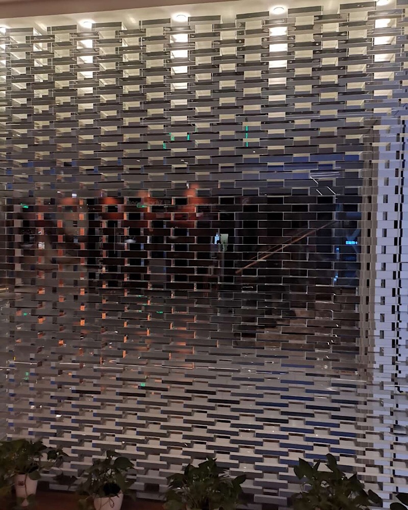 实心玻璃砖透明方形热熔气泡砖彩色磨砂水晶砖玄关户外隔断墙定制