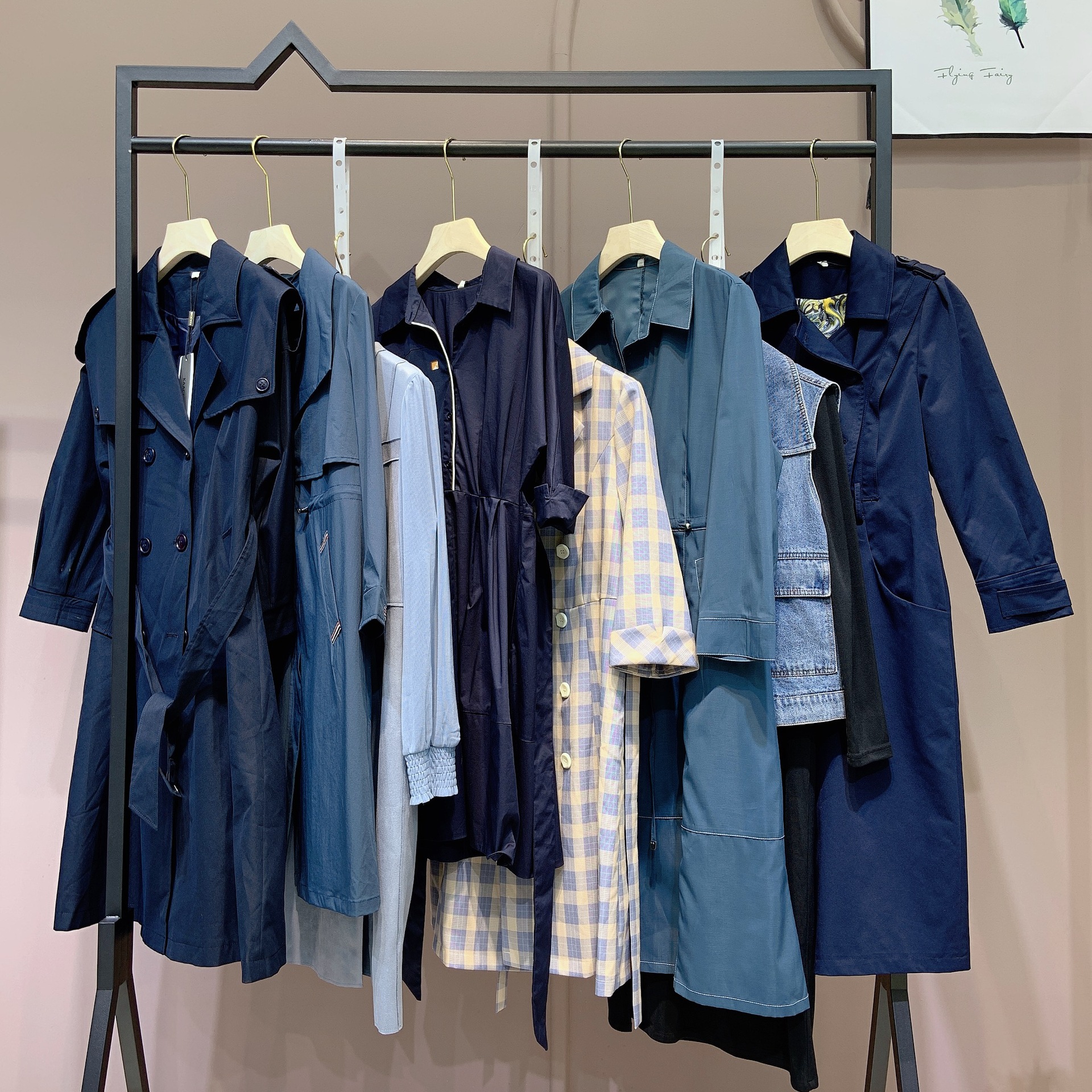 约布秋冬品牌折扣女装撤柜女装走份批发厂家清仓直播实体一手货源