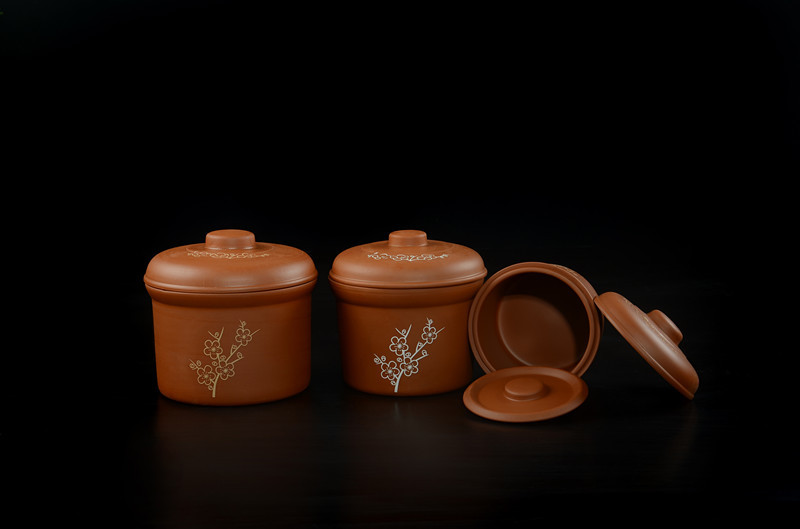 紫砂炖盅隔水盅陶瓷双盖炖罐带盖燕窝鸽子汤煲小蒸盅小吃汤盅特价