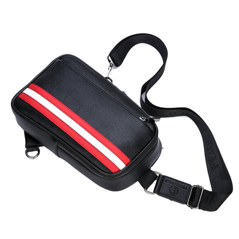 Cross-Border Men's Bag 2022 New Chest Bag Korean Fashion Men's Crossbody Shoulder Backpack