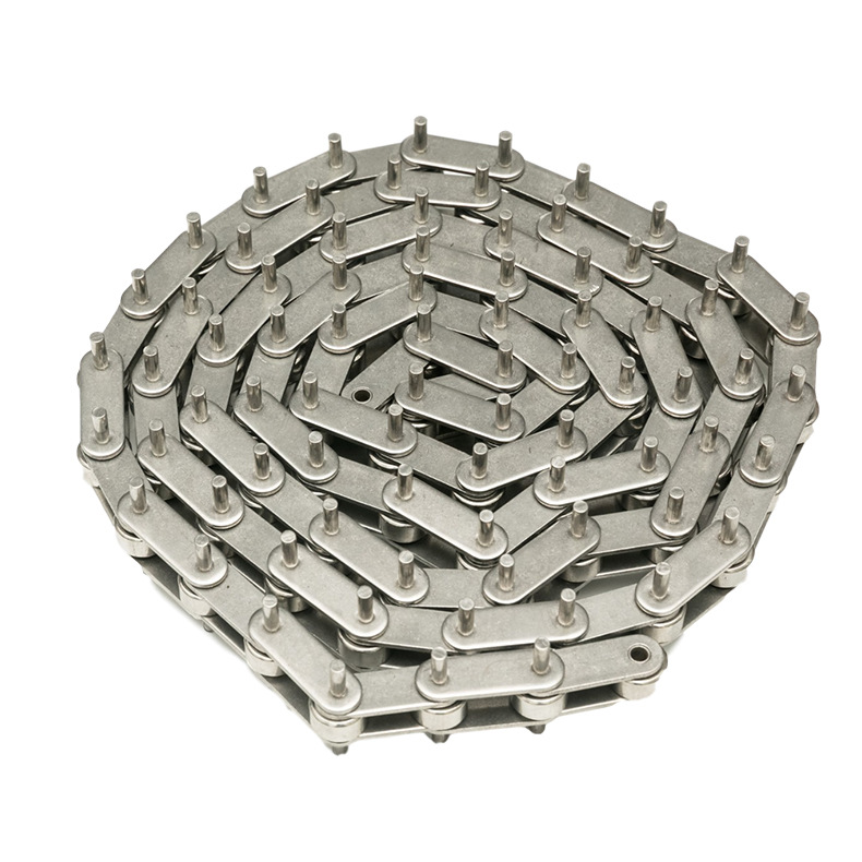 厂家供应2062不锈钢特殊传动链条 304不锈钢双侧加长销传动输送链
