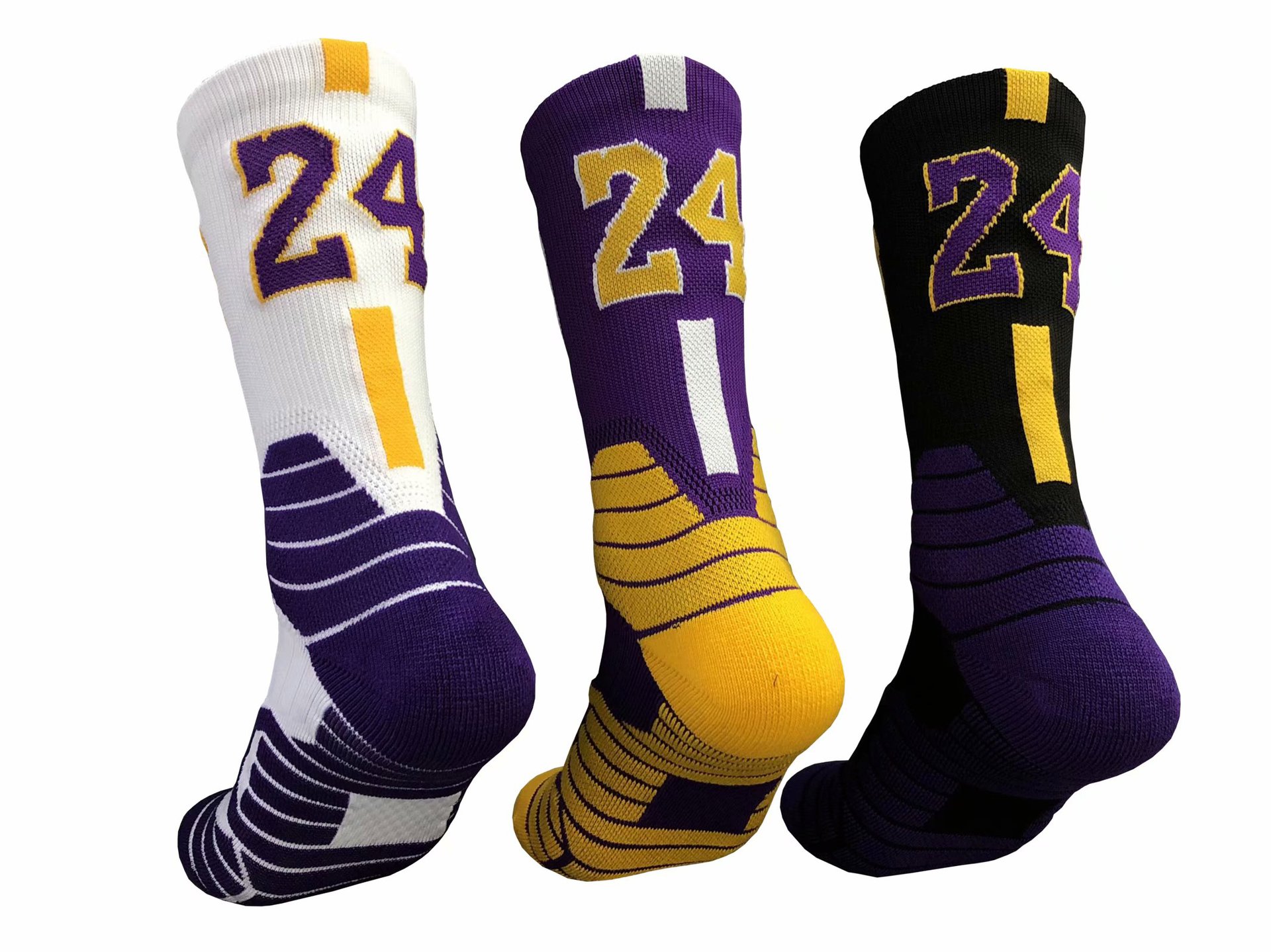 球迷版nba精英科比欧文篮球袜男长筒号码专业詹姆斯锦纶肌能袜子